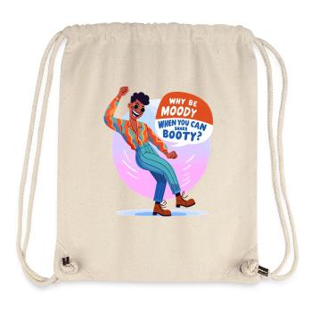 Disco boogie: Why gloomy mood? - Stanley/Stella Recycled Gym Bag - natural - Front