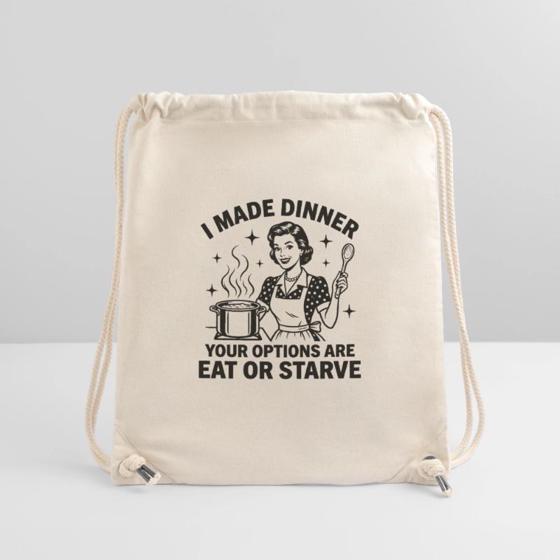 Küchen-Chef: Friss oder stirb! Stanley/Stella recycelter Gym Bag