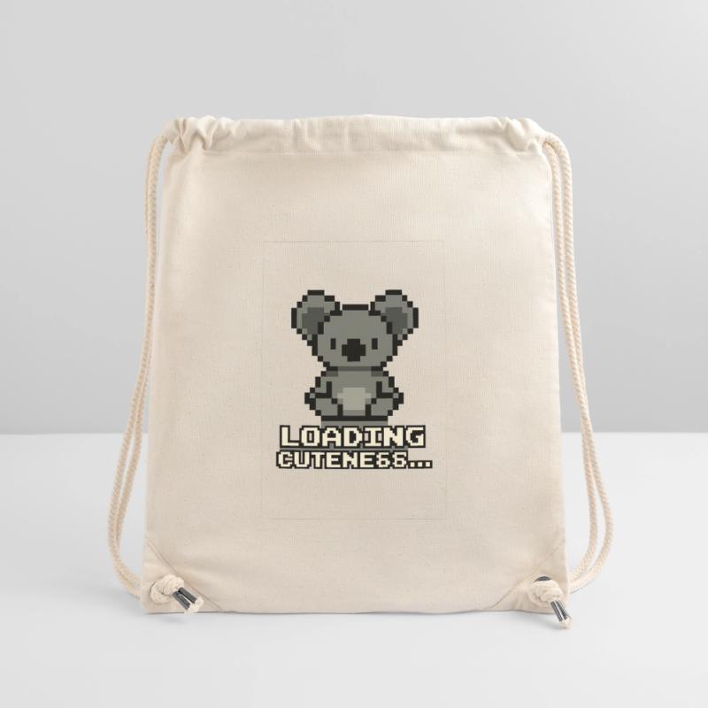 Pixel Koala Loading Cuteness Stanley/Stella Recycled Gym Bag