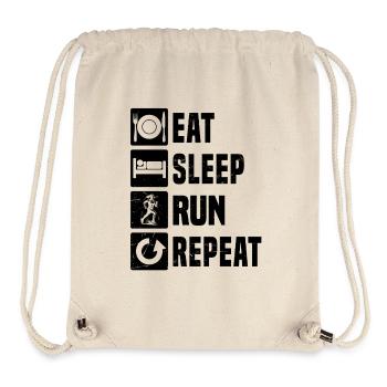 Einfach Running zeitloses Design - Stanley/Stella recycelter Gym Bag - Naturweiß - Vorne