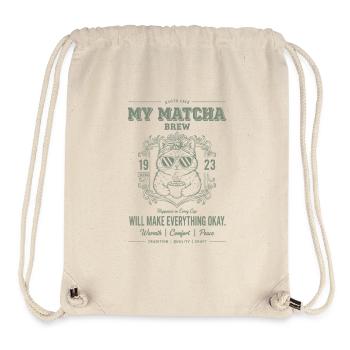 My Matcha Brew Green Tea Matcha Tea Lover - Stanley/Stella recycelter Gym Bag - Naturweiß - Vorne
