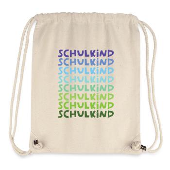 Schoolchild Student School Schoolgirl First grader - Stanley/Stella Recycled Gym Bag - natural - Front