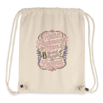 Retail Pharmacist Mom The Idol Medication Expert - Stanley/Stella Recycled Gym Bag - natural - Front
