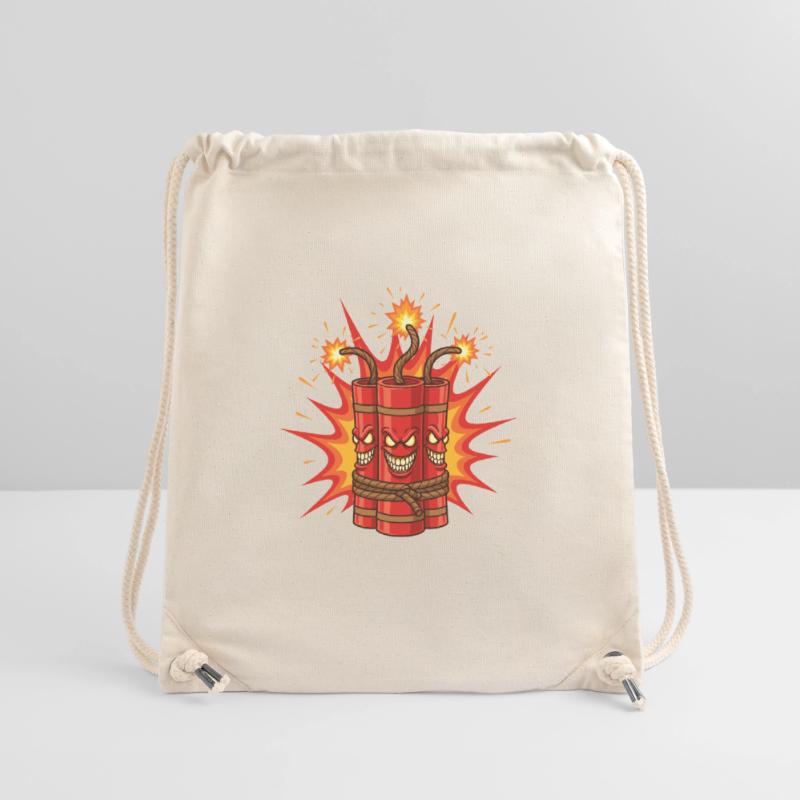 Exploding Dynamite Art Stanley/Stella Recycled Gym Bag