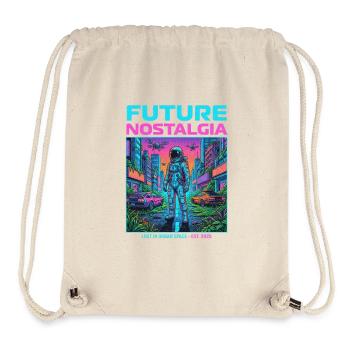 Nostalgia for the future of the space city - Stanley/Stella Recycled Gym Bag - natural - Front
