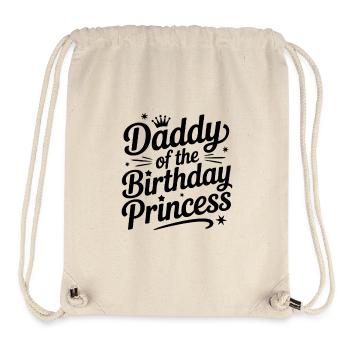 Daddy of the Birthday Princess - Stanley/Stella Recycled Gym Bag - natural - Front