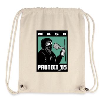 Maskierter Rebellen Sprayer 85 - Stanley/Stella recycelter Gym Bag - Naturweiß - Vorne