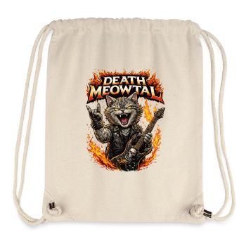 Death Meowtal Rock Inferno - Stanley/Stella recycelter Gym Bag - Naturweiß - Vorne