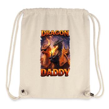 Feuerdrachen Daddy - Stanley/Stella recycelter Gym Bag - Naturweiß - Vorne