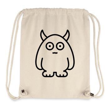 Ungeheuer - Stanley/Stella recycelter Gym Bag - Naturweiß - Vorne