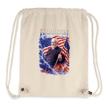 Harrison Patriot Thunder - Stanley/Stella recycelter Gym Bag - Naturweiß - Vorne