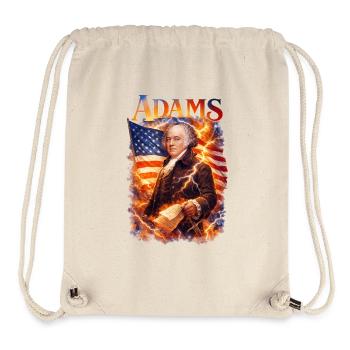 Founding father in a thunderstorm - Stanley/Stella Recycled Gym Bag - natural - Front