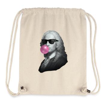 Baroque Portrait Bubblegum Pop - Stanley/Stella recycelter Gym Bag - Naturweiß - Vorne