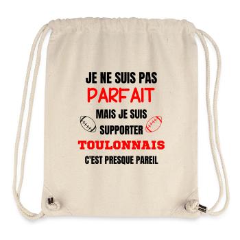 Supporter Rugby Toulon Humour - Stanley/Stella Recycled Gym Bag - natural - Front