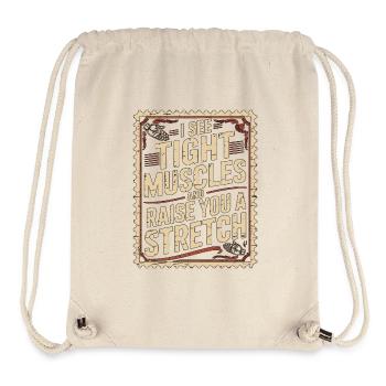 Hand Therapist I See Tight Muscles Physiotherapist - Stanley/Stella Recycled Gym Bag - natural - Front