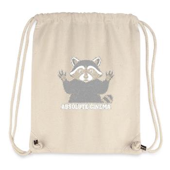 Waschbär Kino Absolut Cinema - Stanley/Stella Recycled Gym Bag - natural - Front