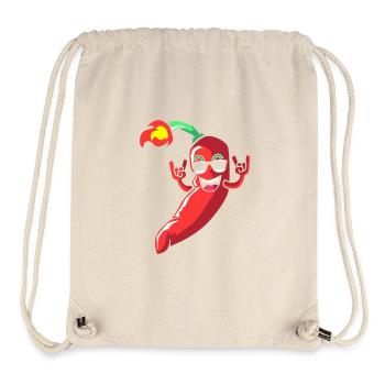 Chipotle Chilli Jalapeno Hot Chili Chili Pepper - Stanley/Stella Recycled Gym Bag - natural - Front