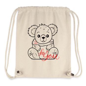 Teddy for you - Stanley/Stella Recycled Gym Bag - natural - Front