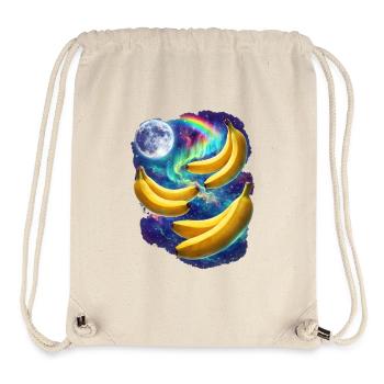 Kosmische Bananenlandschaft - Stanley/Stella recycelter Gym Bag - Naturweiß - Vorne