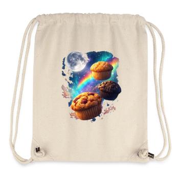 Space Muffins délice cosmique - Sac à cordon recyclé Stanley/Stella - blanc naturel - Devant