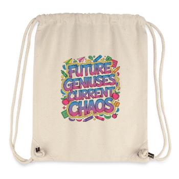 Elementary Teacher Future Geniuses Primary Teacher - Stanley/Stella Recycled Gym Bag - natural - Front