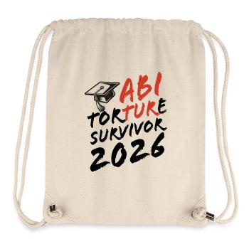 Abi Torture Survivor 2026 - It was torture - Stanley/Stella Recycled Gym Bag - natural - Front