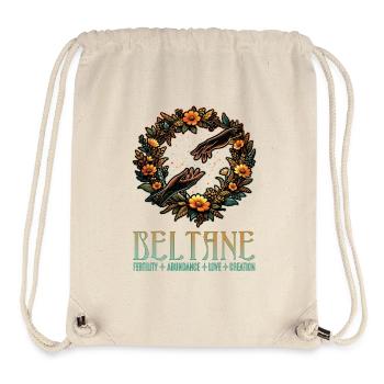 Beltane Fruchtbarkeit Fülle Liebe Erschaffung Sommer - Stanley/Stella recycelter Gym Bag - Naturweiß - Vorne