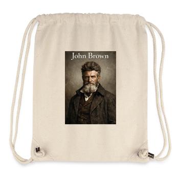 John Brown Portrait. - Stanley/Stella recycelter Gym Bag - Naturweiß - Vorne