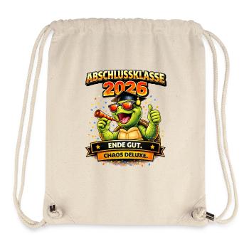Graduating Class of 2026 Tortoise | School leavers - Stanley/Stella Recycled Gym Bag - natural - Front