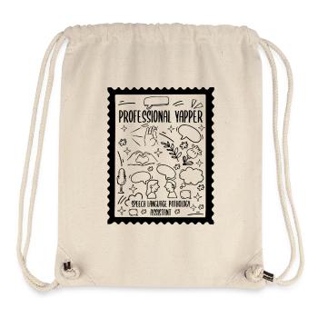 SLP Professional Yapper Pathology Assistant - Stanley/Stella Recycled Gym Bag - natural - Front