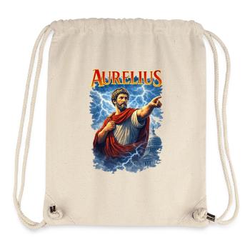 Portrait of Marcus Aurelius - Stanley/Stella Recycled Gym Bag - natural - Front