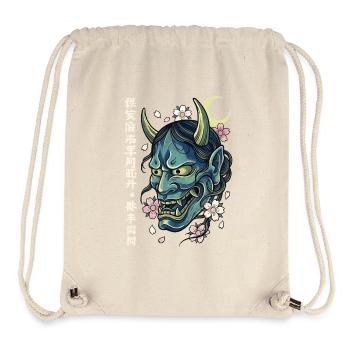 Hannya – Yōkai-Dämon - Stanley/Stella recycelter Gym Bag - Naturweiß - Vorne