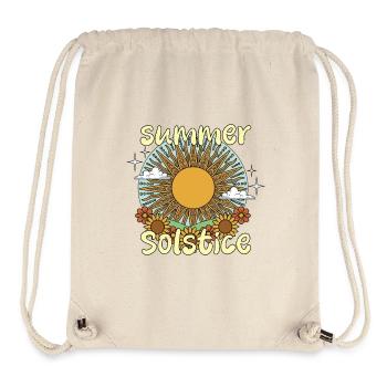 Litha Pagan Summer Solstice Midsummer Midsommar - Stanley/Stella Recycled Gym Bag - natural - Front