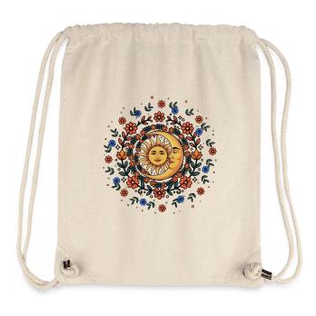 Litha Pagan Summer Solstice Midsummer Midsommar - Stanley/Stella Recycled Gym Bag - natural - Front