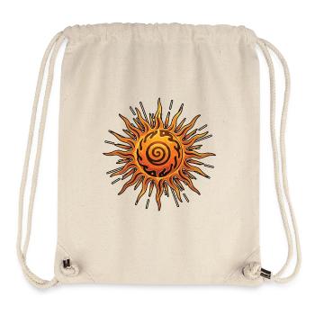 Litha Pagan Summer Solstice Midsummer Midsommar - Stanley/Stella Recycled Gym Bag - natural - Front