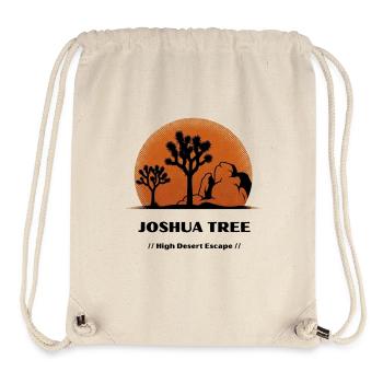Desert magic at Joshua Tree Park - Stanley/Stella Recycled Gym Bag - natural - Front