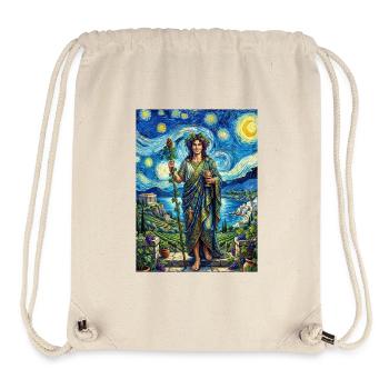 Dionysos Sternennacht - Stanley/Stella recycelter Gym Bag - Naturweiß - Vorne