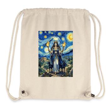 Hecate Starry Night - Stanley/Stella Recycled Gym Bag - natural - Front