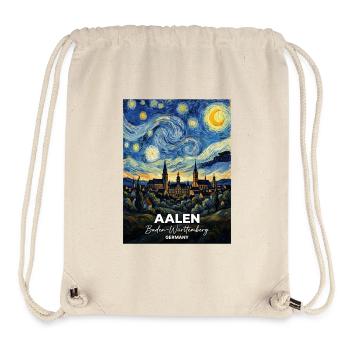 Aalen Sternennacht - Stanley/Stella recycelter Gym Bag - Naturweiß - Vorne