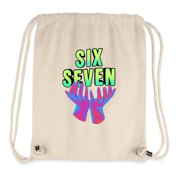 Six seven Meme 67 - Stanley/Stella Recycled Gym Bag - natural - Front