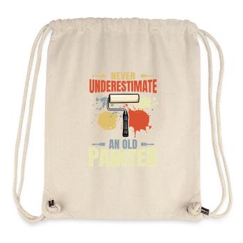 Painter grandfather - Stanley/Stella Recycled Gym Bag - natural - Front