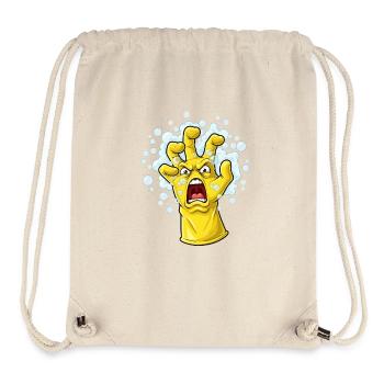 Gantelet Jaune en Colère - Sac à cordon recyclé Stanley/Stella - blanc naturel - Devant