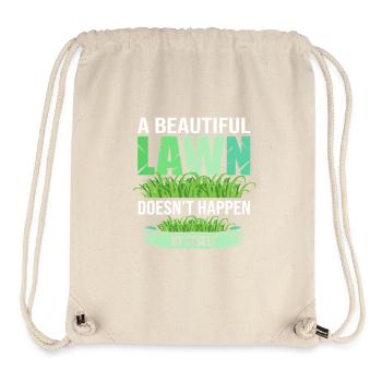Paysagiste Jardinier Jardinier Jardinier - Sac à cordon recyclé Stanley/Stella - blanc naturel - Devant