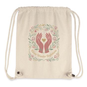 Sage-femme, obstétrique - Sac à cordon recyclé Stanley/Stella - blanc naturel - Devant