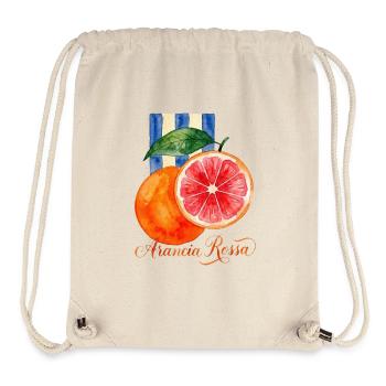 Arancia Rossa Watercolor Citrus - Stanley/Stella Recycled Gym Bag - natural - Front