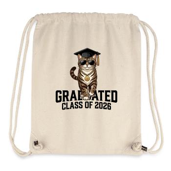 Graduated Class of 2026 - Stanley/Stella Recycled Gym Bag - natural - Front