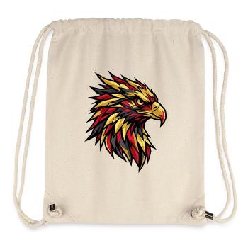 Deutschland Adler Fan Sport Design - Stanley/Stella recycelter Gym Bag - Naturweiß - Vorne