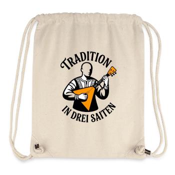 Balalaika - Tradition in Three Strings Folk Music - Stanley/Stella Recycled Gym Bag - natural - Front