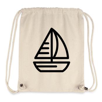Boot - Stanley/Stella recycelter Gym Bag - Naturweiß - Vorne