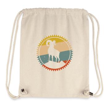Desert Sunset Camel Emblem - Stanley/Stella Recycled Gym Bag - natural - Front